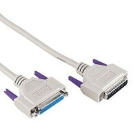 Hama Serial Con. Cable Modem/Data Switch, 25-pin D Male Plug - Female Jack (00042175)